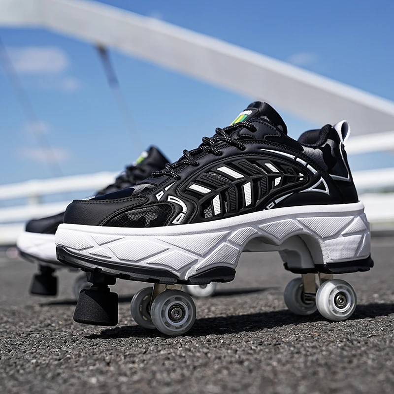 Patins infantis de quatro roda - Running Shoes avaliação e preço