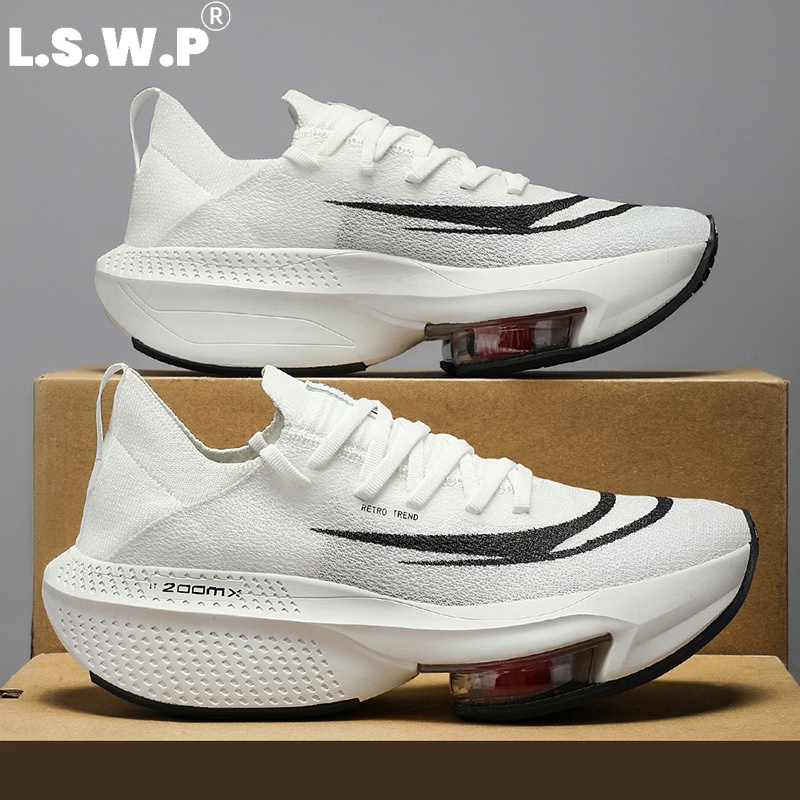 Tênis esportivos casuais mascu - Carbon Plate Marathon Racing Shoes avaliação e preço