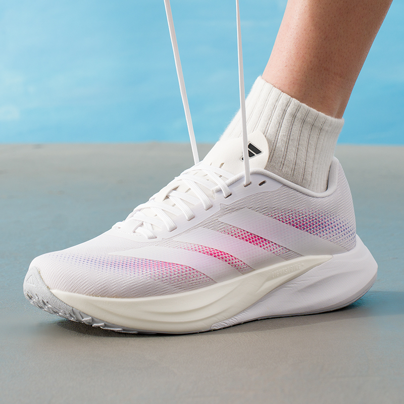 Tênis Adidas para homens e mul - Lightweight Road Running Shoes avaliação e preço